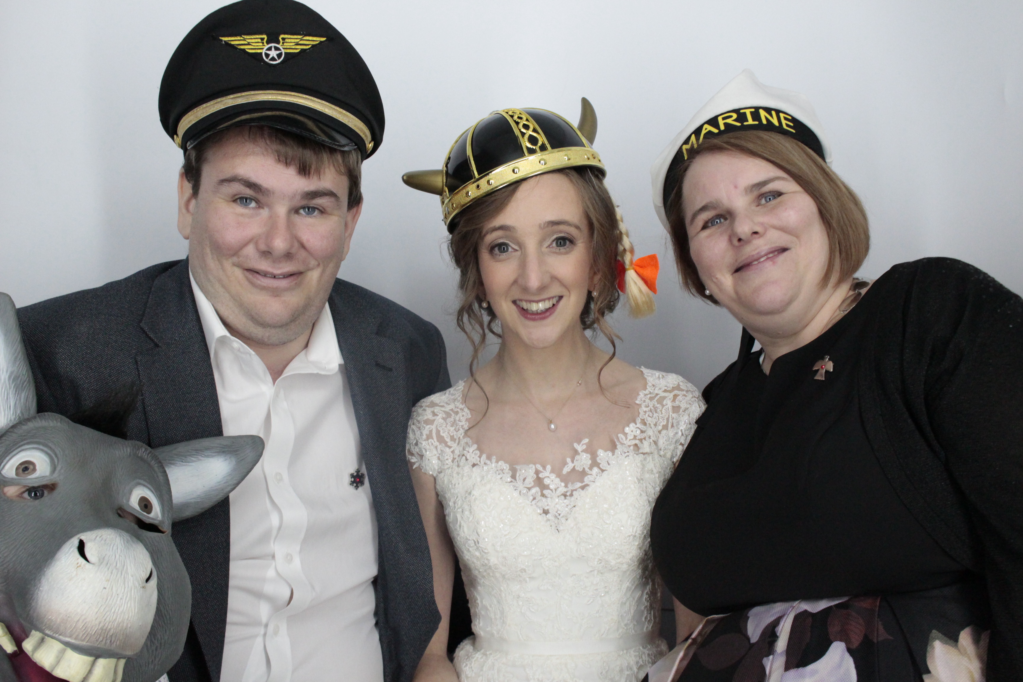 Hannah and Brett's Wedding | View more photos from the event at gallery.myphotoboothexperience.co.uk/u/MyPhotoBoothExperienceLtd/Hannah-and-Bretts-Wedding